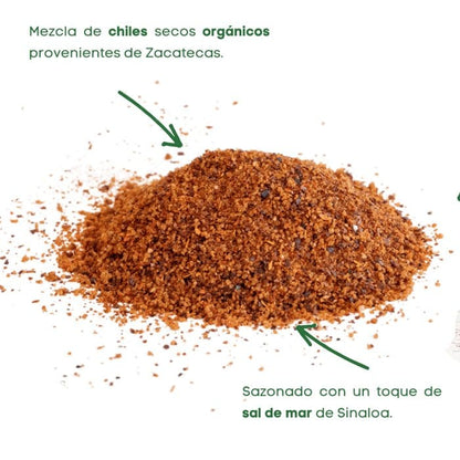 DILMUN Chile piquín orgánico en polvo 70g Omnipal