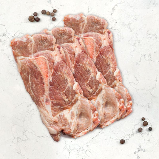 DILMUN Chuleta natural de cerdo de pastoreo aprox 1kg Vikinga Tropical
