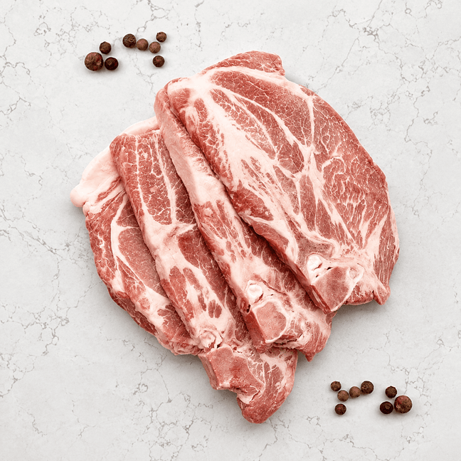 DILMUN Chuleta natural de cerdo de pastoreo aprox 1kg Vikinga Tropical