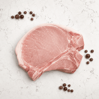 DILMUN Chuleta natural de cerdo orgánica 500g (aprox 5 pzas) SaBio