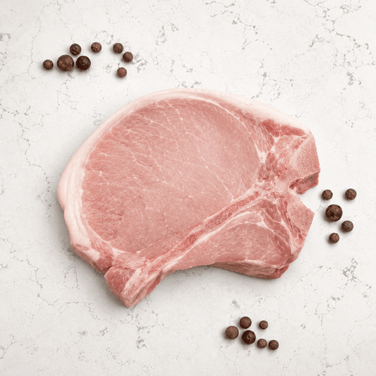 DILMUN Chuleta natural de cerdo orgánica 500g (aprox 5 pzas) SaBio