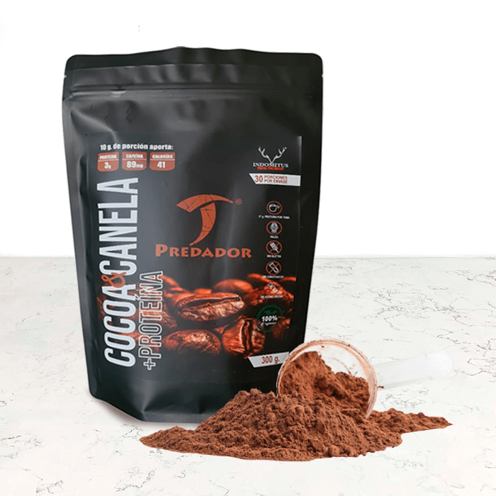 DILMUN Cocoa & canela + proteína orgánica Predador 300g