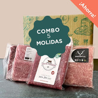DILMUN COMBO 5 DE CARNE MOLIDA ORGÁNICA variada