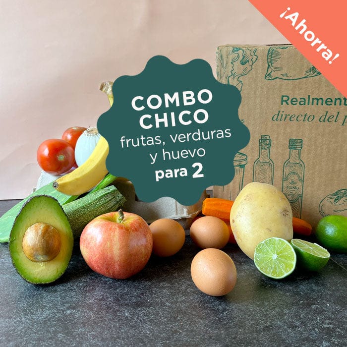 DILMUN COMBO CHICO huevo + frutas + verduras 4.5kg aprox para 2