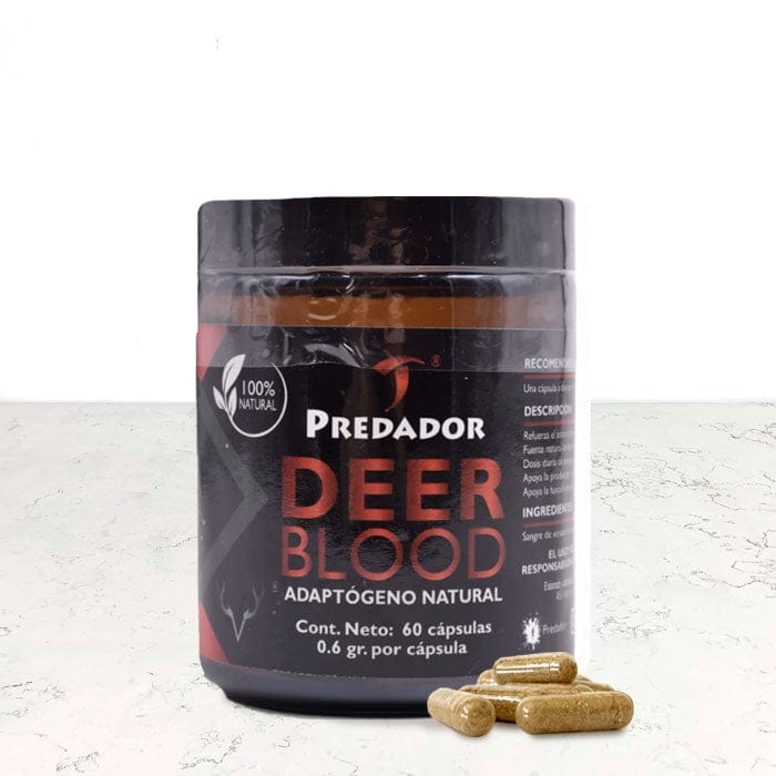 DILMUN Deer blood adaptógeno natural 60 cápsulas Predador