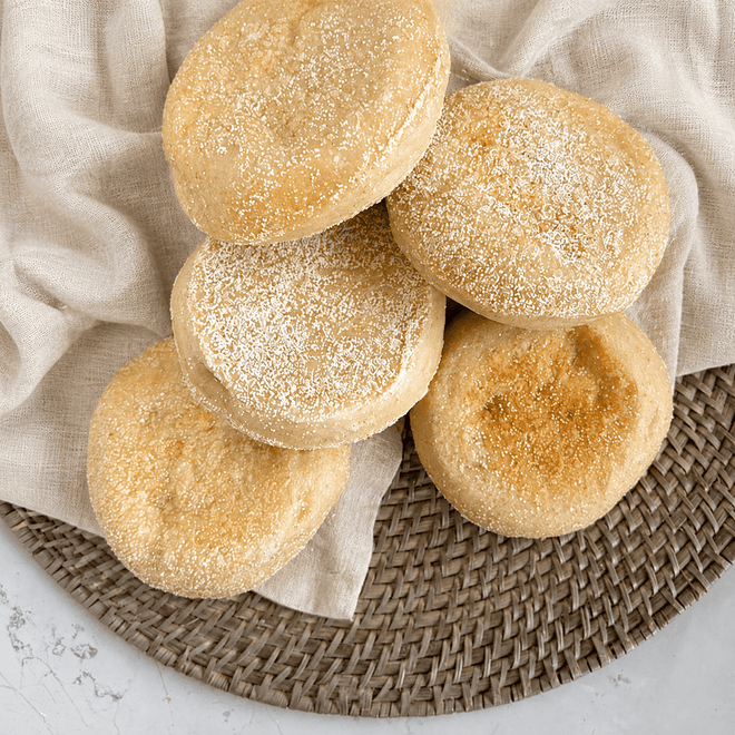 DILMUN English muffins orgánicos de masa madre 6 piezas Nuro