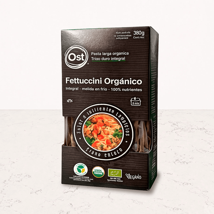 DILMUN Fettuccini integral orgánico 380g OST Gourmet