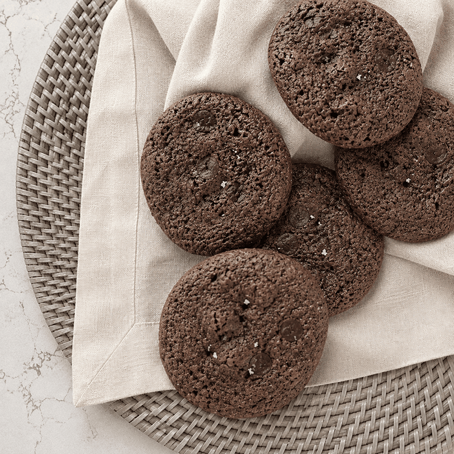 DILMUN Galletas orgánicas de masa madre de chocolate amargo 175g Nuro