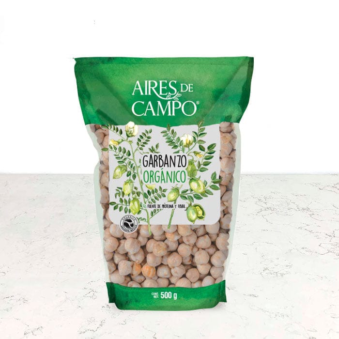 DILMUN Garbanzo orgánico 500g Aires de Campo