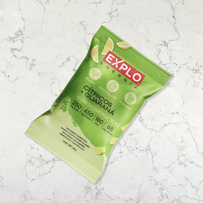 DILMUN Gomitas energéticas de cítricos y guaraná 60g EXPLO