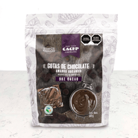 DILMUN Gotas de chocolate amargo orgánico 90% cacao 500g CACEP