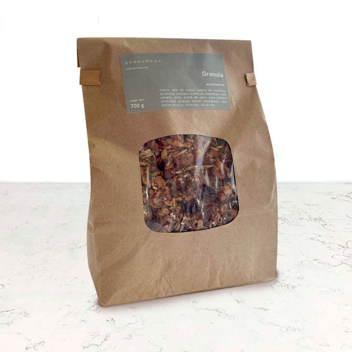 DILMUN Granola casera saludable 700g Sobre Mesa