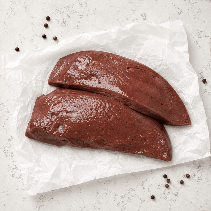 DILMUN Hígado de res orgánico rebanado 500g Indomitus