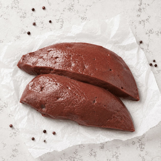 DILMUN Hígado de res rebanado de pastoreo - 500g La Rumorosa