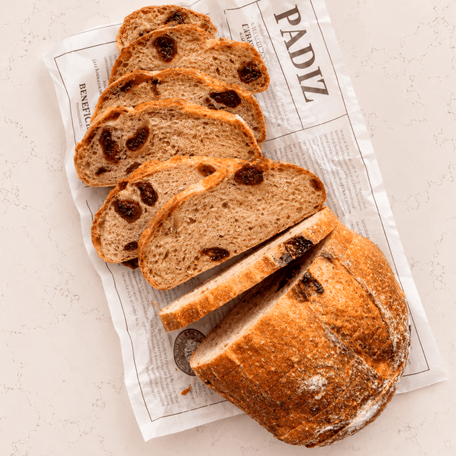 DILMUN Hogaza de masa madre con higos 500g | Pan de Elia