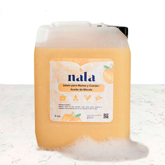 DILMUN Jabón líquido biodegradable para manos y cuerpo  5lt Nala