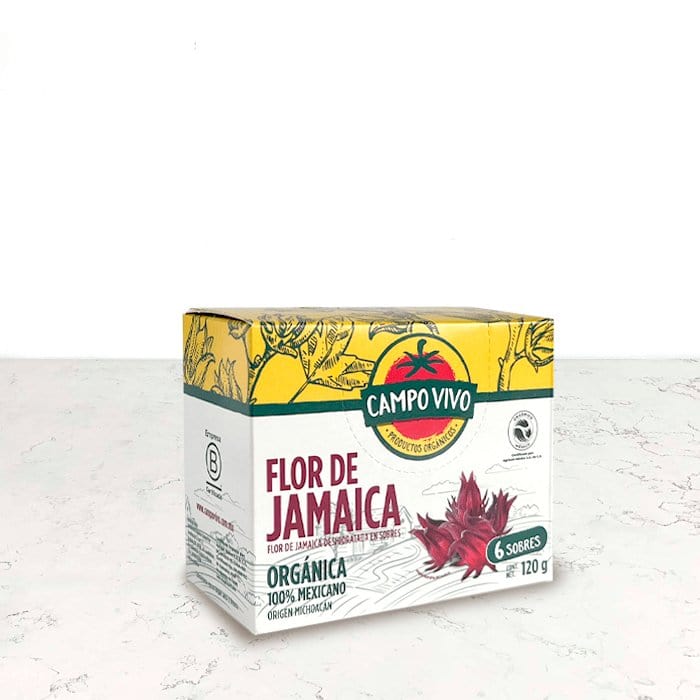 DILMUN Jamaica fácil orgánica 6 sobres / 120g Campo Vivo