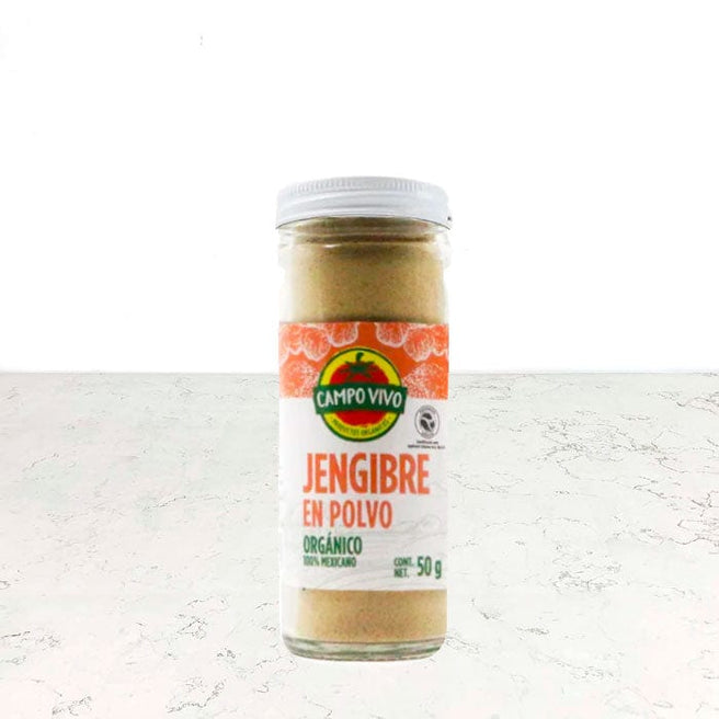 DILMUN Jengibre orgánico en polvo 52g Campo Vivo