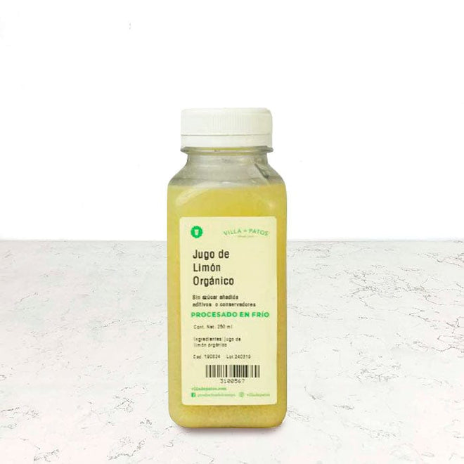 DILMUN Jugo de limón orgánico cold-pressed 250 ml Villa de Patos
