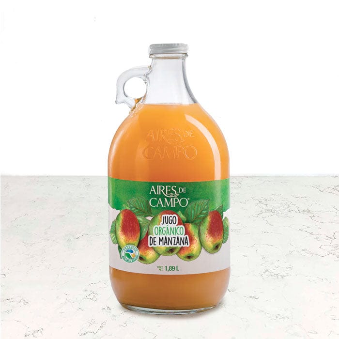 DILMUN Jugo orgánico de manzana 1.89ml Aires de Campo