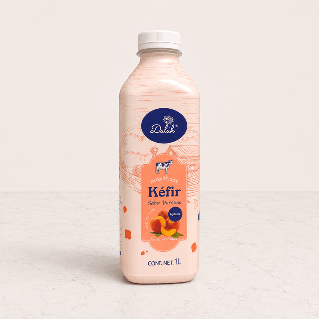 DILMUN Kéfir sabor durazno 1lt Dalúh