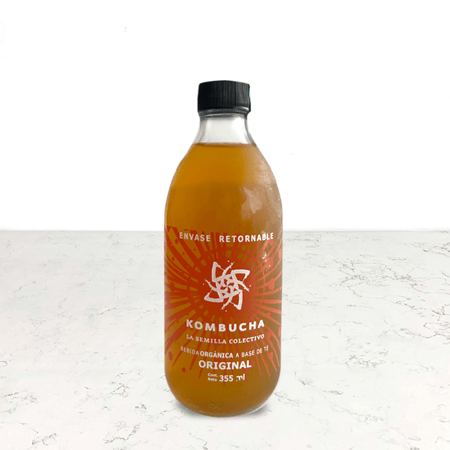 DILMUN Kombucha orgánica original 355ml La Semilla Colectivo