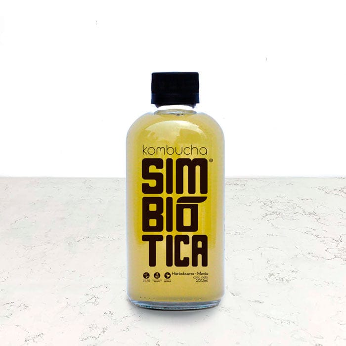 DILMUN Kombucha orgánica sabor hierbabuena menta 50mL