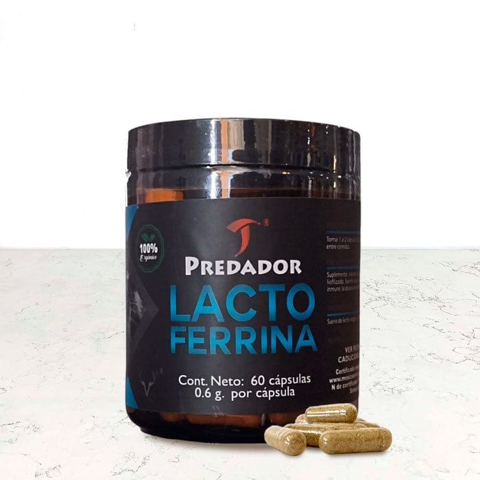 DILMUN Lactoferrina orgánica multivitamina 60 cápsulas Predador