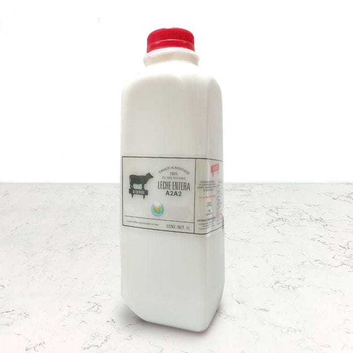 DILMUN Leche entera fresca de vaca A2 1lt La Factoría