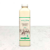 DILMUN Leche fresca entera de vaca de libre pastoreo 1lt Villa de Patos