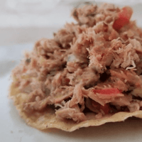 DILMUN Machaca de pescado corvina 500g Punta Abreojos