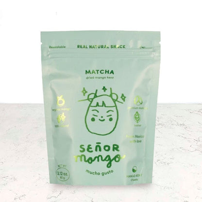 DILMUN Mango deshidratado cubierto de matcha 60g Señor Mango