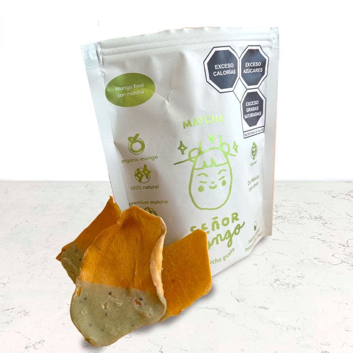 DILMUN Mango kent deshidratado cubierto de matcha 60g Señor Mango