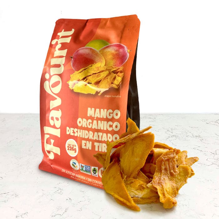 DILMUN Mango orgánico deshidratado sin azúcar 226g Flavourit