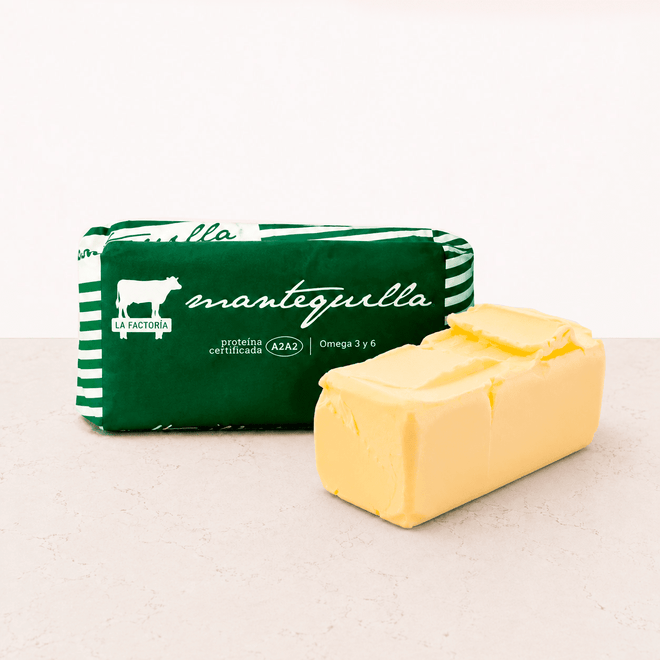 DILMUN Mantequilla leche de vaca A2 de pastoreo 100g La Factoría