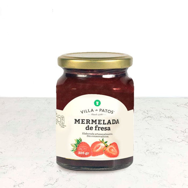 DILMUN Mermelada de fresa 325g Villa de Patos