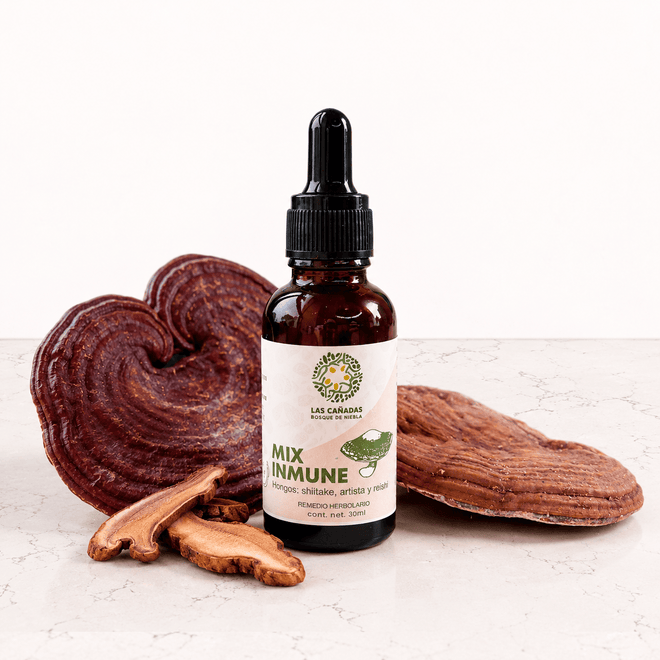 DILMUN Mix Inmune de shiitake, reishi y hongo del artista 3oml Las Cañadas