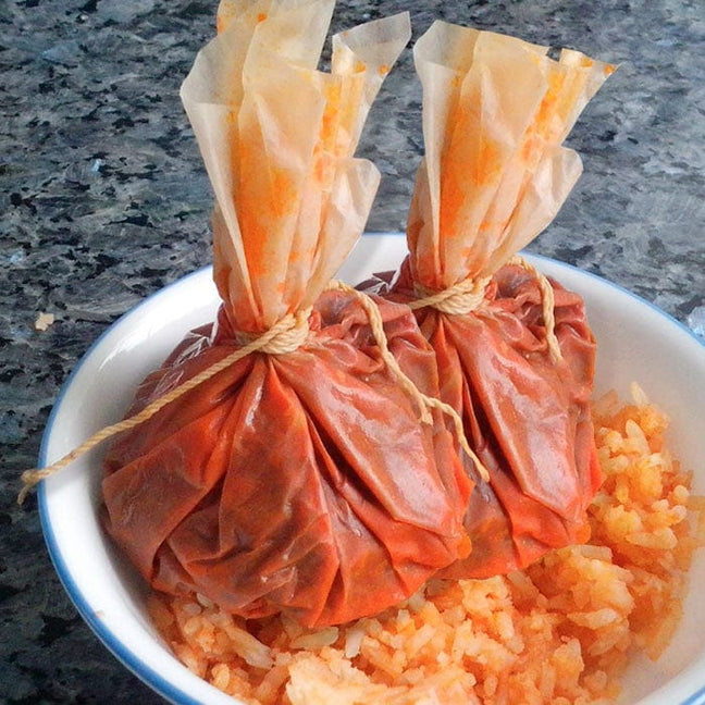 DILMUN Mixiote de conejo 2 piezas de 250g c/u  Granja Cocotla