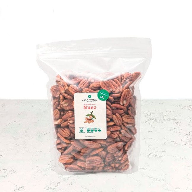 DILMUN Nuez pecana orgánica entera 350g Villa de Patos