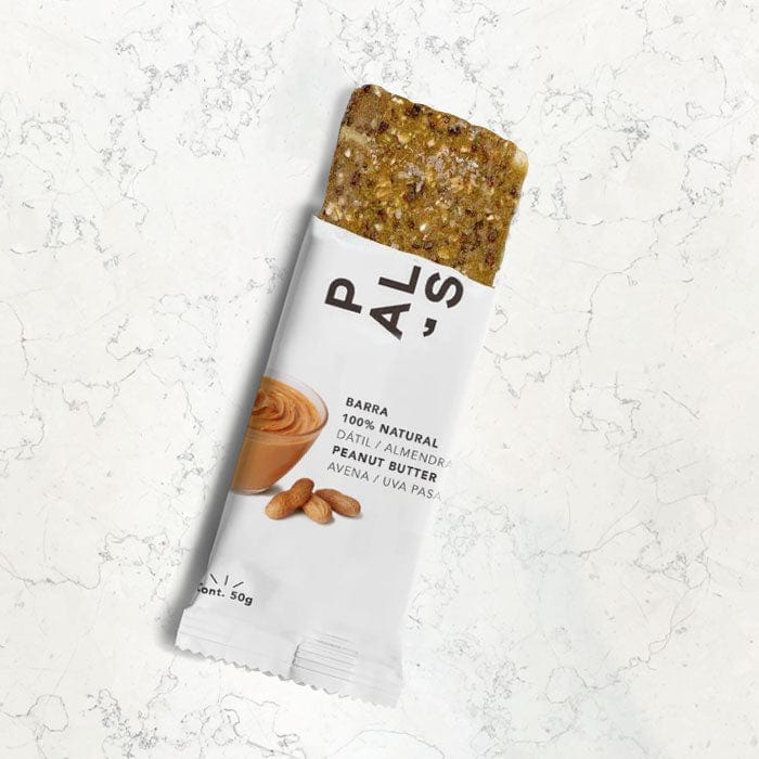 DILMUN PAL'S barrita snack peanut butter sin azúcar 50 g