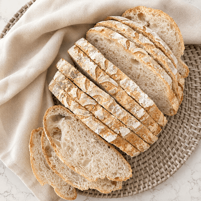 DILMUN Pan campesino de masa madre orgánico sourdough 500g Nuro