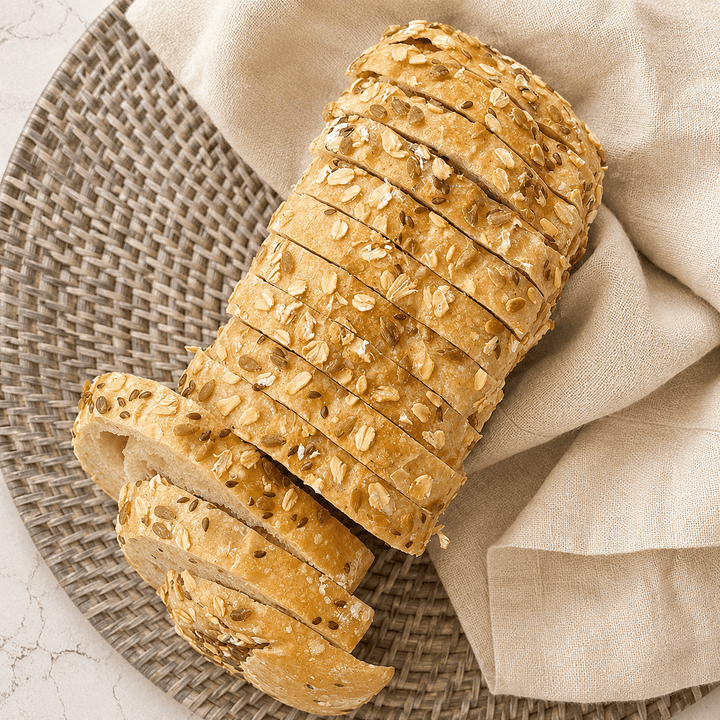 DILMUN Pan de molde de masa madre orgánico de semillas 550g Nuro