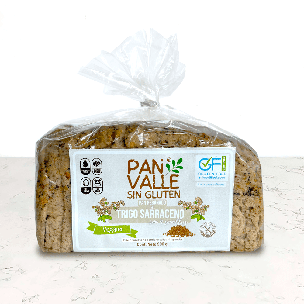 DILMUN Pan sin gluten de trigo sarraceno 580g Pan Valle