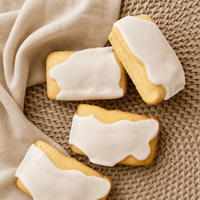 DILMUN Panqués de masa madre orgánica limón amarillo 4 piezas Nuro