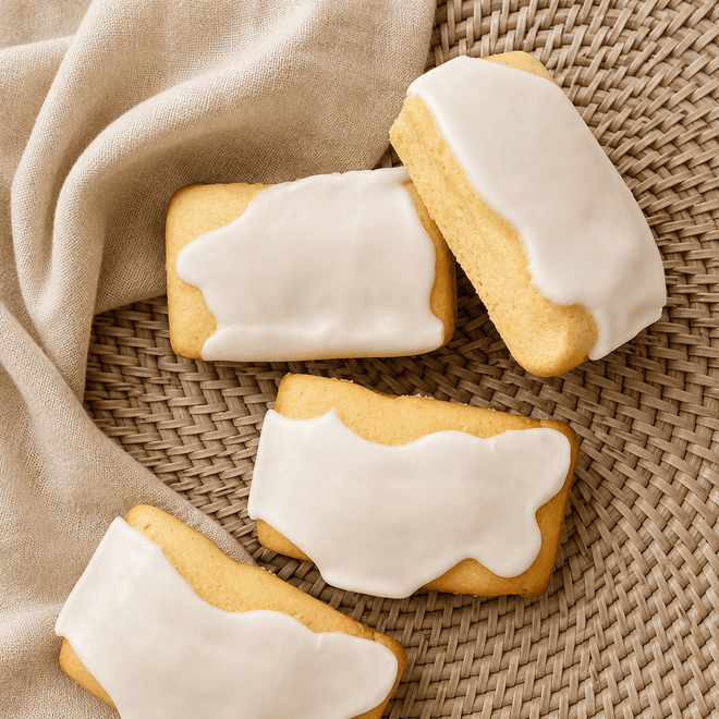 DILMUN Panqués de masa madre orgánica limón amarillo 4 piezas Nuro
