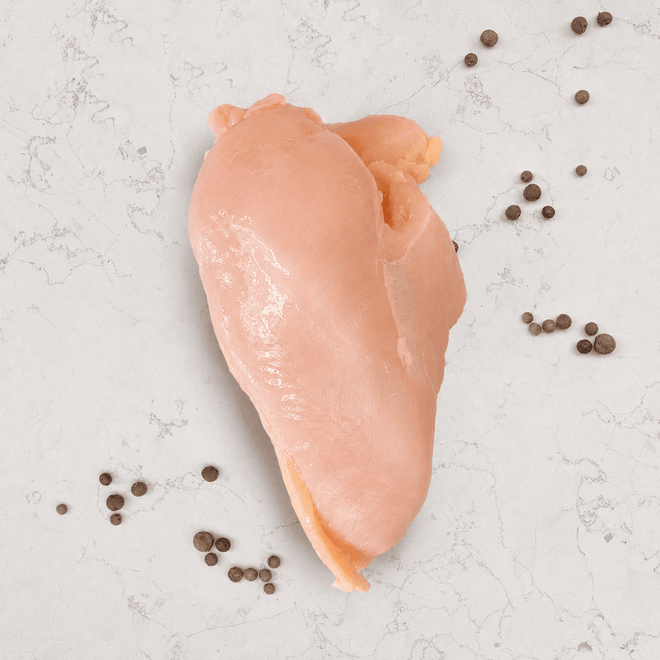 DILMUN Pechuga de pollo de pastoreo con hueso aprox 450g Indomitus