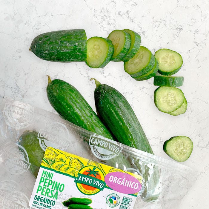 DILMUN Pepino persa mini orgánico 450g Campo Vivo