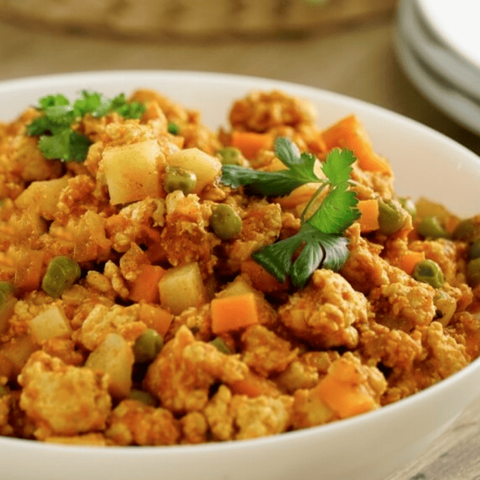 DILMUN Picadillo de pollo orgánico - 2 porciones El Tío Orgánico