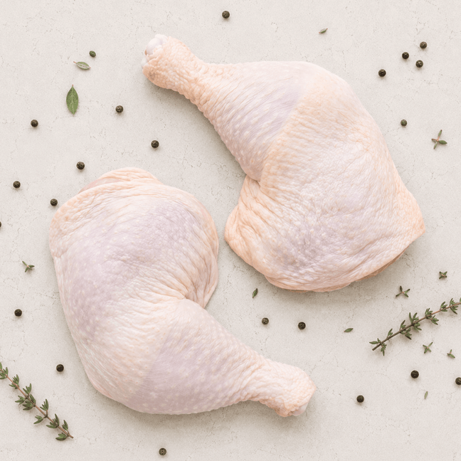 DILMUN Pierna y muslo de pollo de pastoreo aprox 550g Santa Pradera