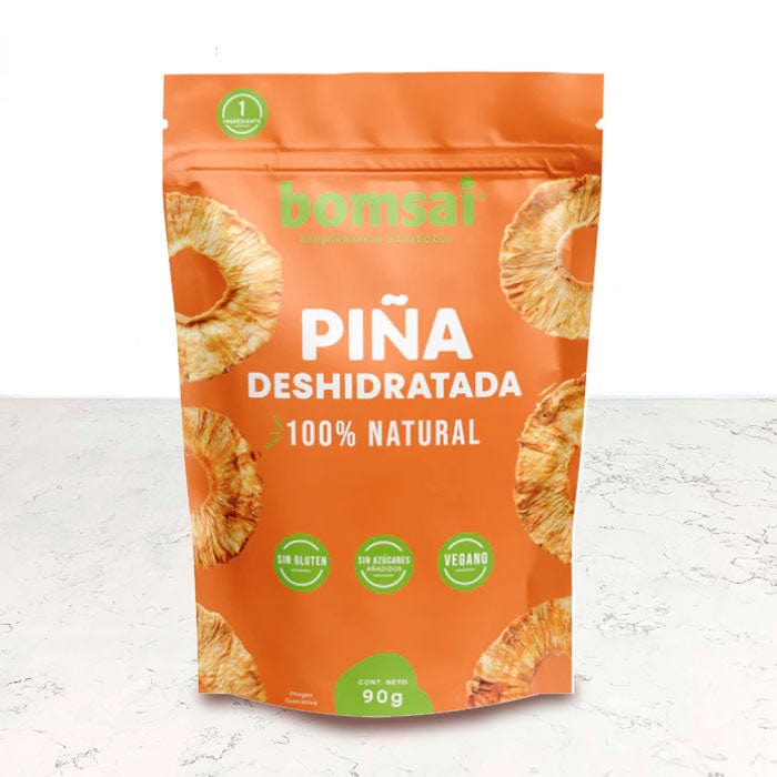 DILMUN Piña deshidratada natural 90g Bomsai